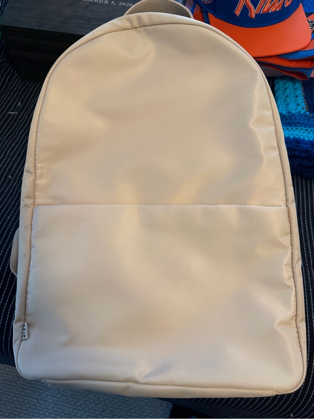 BEIS Commuter Backpack in Beige